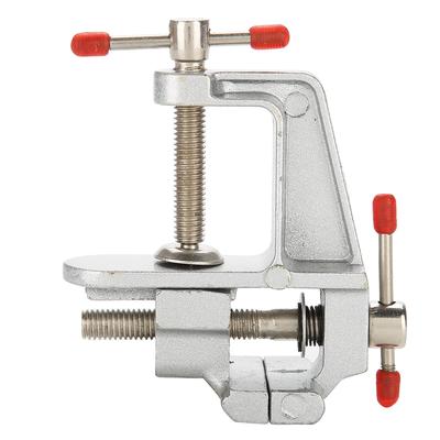 Aluminum Alloy Mini Vise Hobby Table Craft Jewelry Clamp Vice Repair Tool with Adjustable Jaw