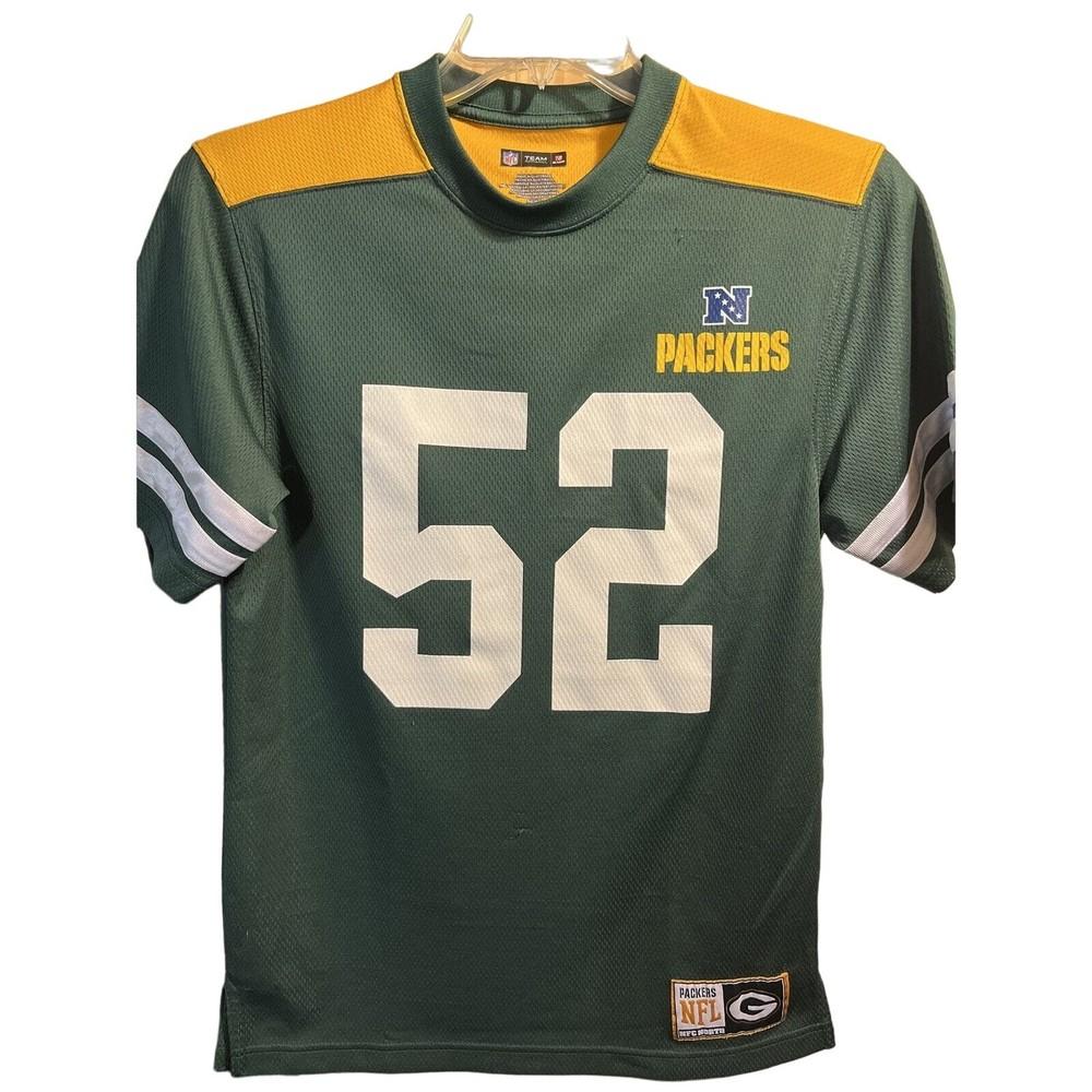 

NFL Team Apparel Men’s S Green Bay Packers Matthews #52 NFC North Jersey Shirt 2XL