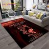 Tappeto Tappetino Decorativo per Casa Soggiorno Camera da Letto Divano Stanza dei Giochi Zerbino, Tappeto da Area Tappetino Antiscivolo, Gioco Film Horror 3D Silent Hill