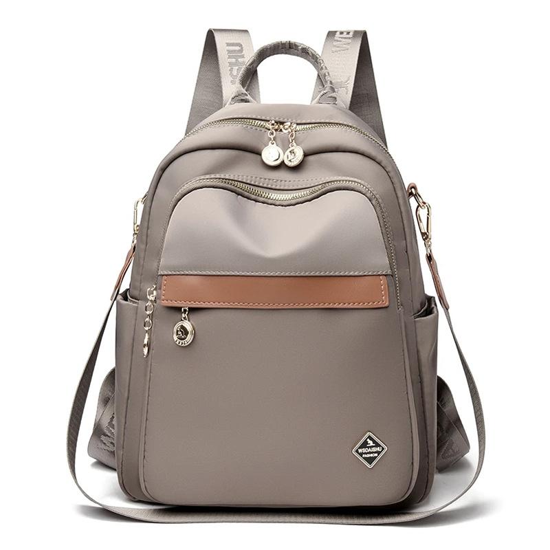 

Oxford Backpack Student Schoolbag Large Capacity Travel Backpack For Women