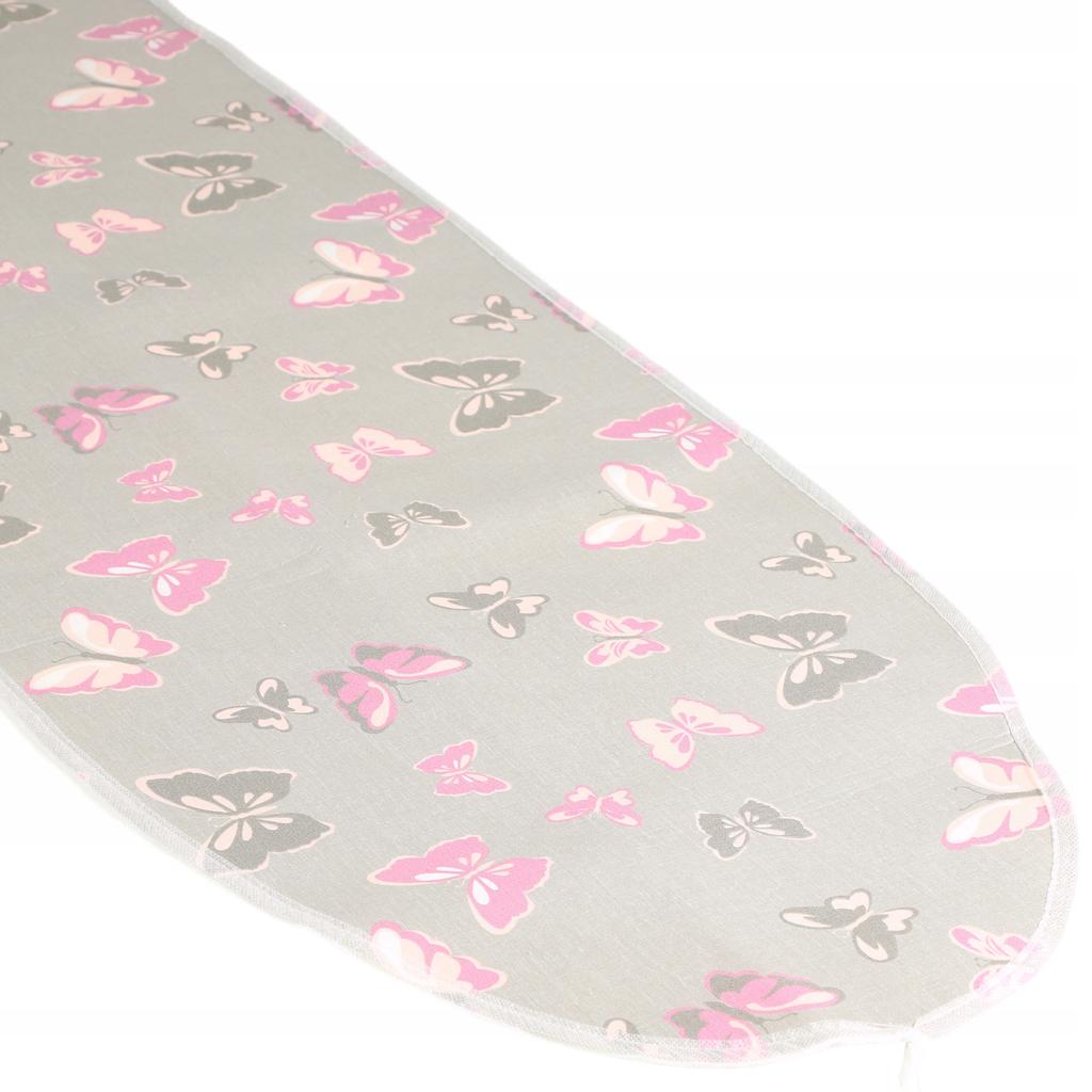 KADAX Pokrowiec Na Deskę 115x40cm Do Prasowania Podkład Naciągany Motyle