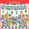 Colorful Octonauts Birthday Party Decoration Set With Spiraling Banners And Balloons