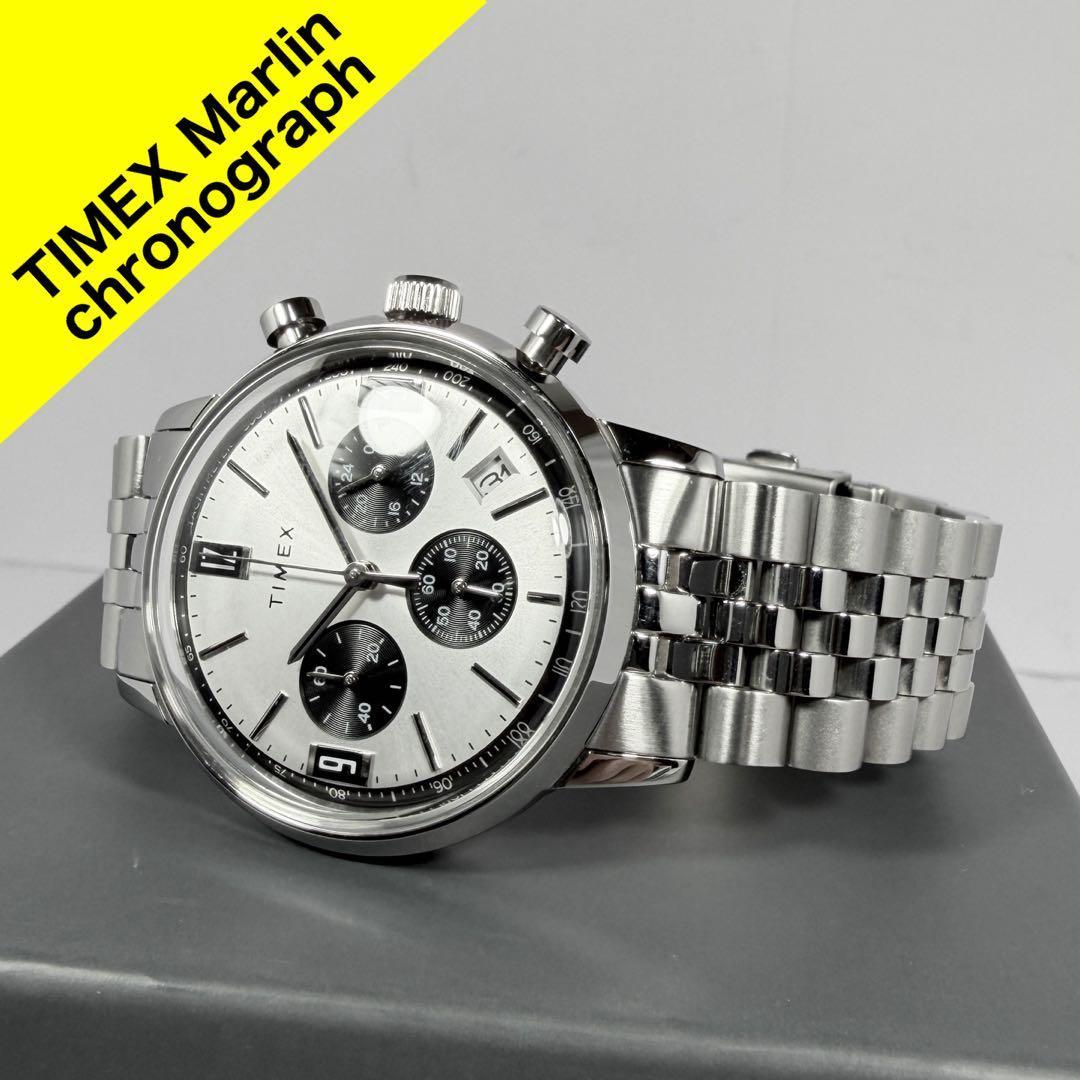 TIMEX Merlin Chronograph Silver