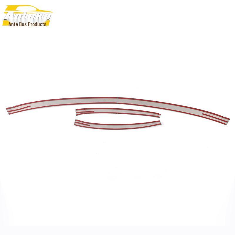 Verano Front Bumper Bright Strip & Lip Protector: Fits 20 Models