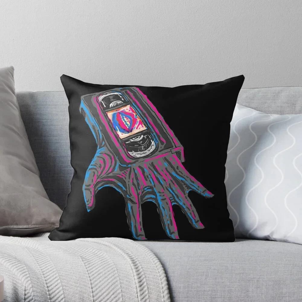 Decorative Home Pillow Case Cushion Covers Black X Modern Living Room Sofa Bed Halloween Fear