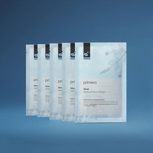 Primera Seed & Sprout Energy Mask Lotus 20ml*5pcs none