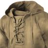 Men Hoodie Washed Warm Soft Casual Spring T-shirt Male Clothes