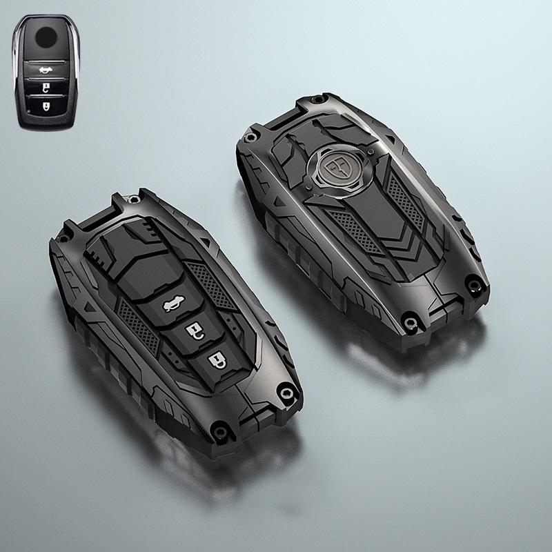 Zinc Alloy Car Key Cover Case For Toyota Bz3 Asia Dragon Car Shell Yize C-Hr Prado Sienna Crown Kluger Harrier