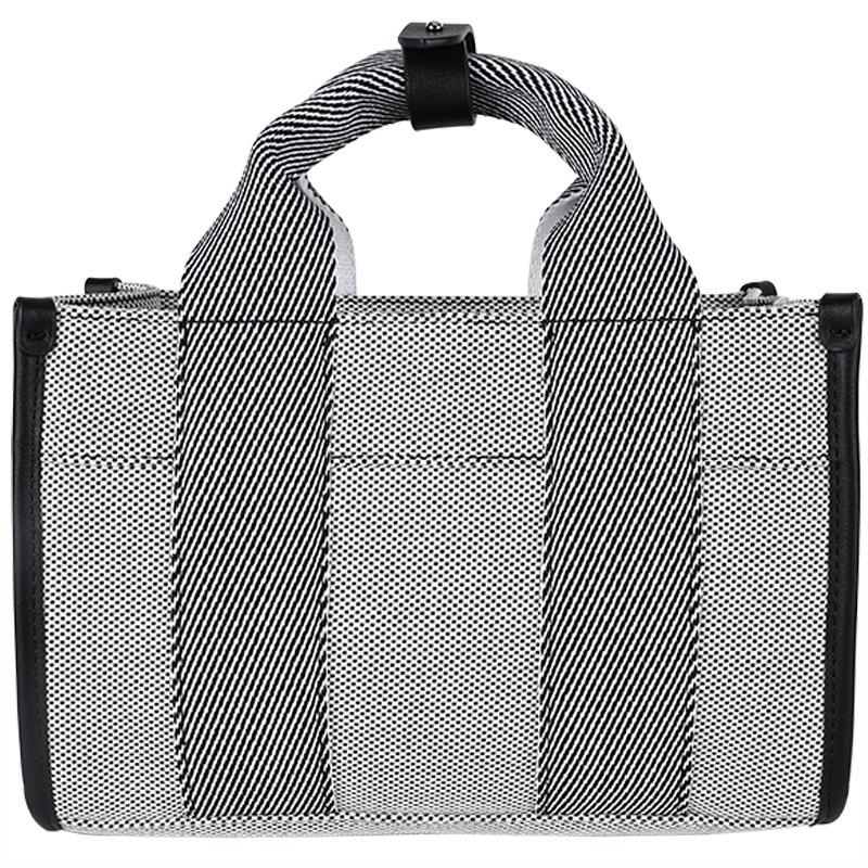 Bags Women's Fashion High-end Handbags Square Bags Simple Canvas Bags Tote Bags