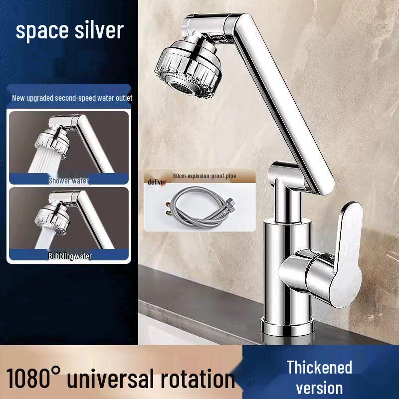 Robotic Arm Universal Hot & Cold Kitchen Faucet