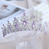 Children's Crystal Tiara Headband: Princess Crown Hair Accessory for Girls' Birthdays and Performances