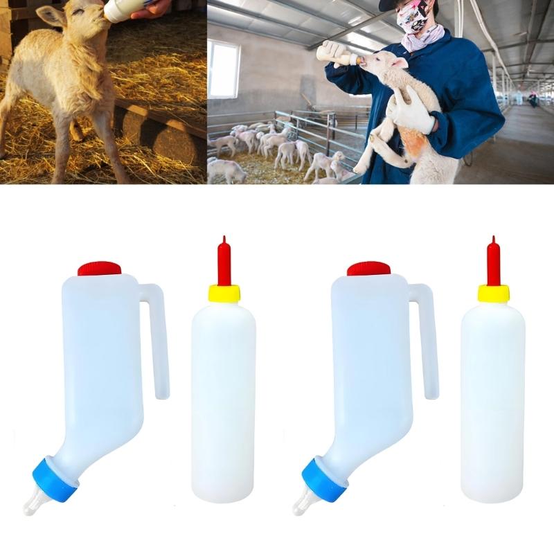 Lamb Nursing Bottle Large Capacity with Nipple and Convenient Bottle Livestock Tool Easy Feeding Tool