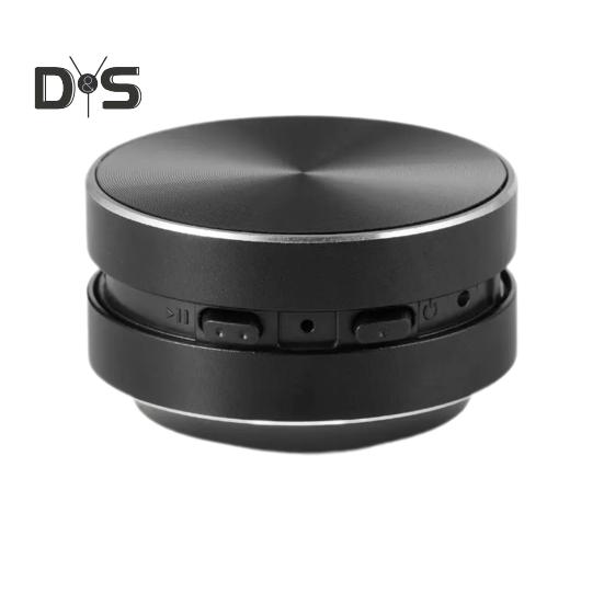 

Динамик костной проводимости Беспроводной мини-стереозвук Креативный портативный Bluetooth-совместимый звуковой ящик Музыкальный плеер чёрный