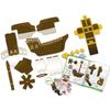 Assembly Kit - LENA - 42645 - Pirate Ship - 50 Stickers - From 5 Years