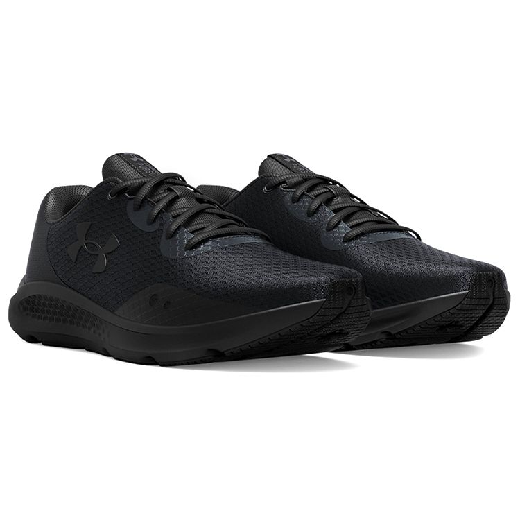 Under Armour Charged Pursuit 3 Black Men Sneakers 3024878-002