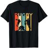 Vintage Rugby Player Sports Retro Men Boys Soccer T-Shirt Cute Print Cartoon TShirt Men Women Fashion Tee Creativity Short-sleev