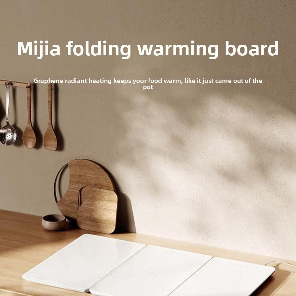Xiaomi Mijia Foldable Warm Cooking Board, Warm Table Mat, Multi-functional Home Meal Heating Plate, Heat Retaining Table Mat