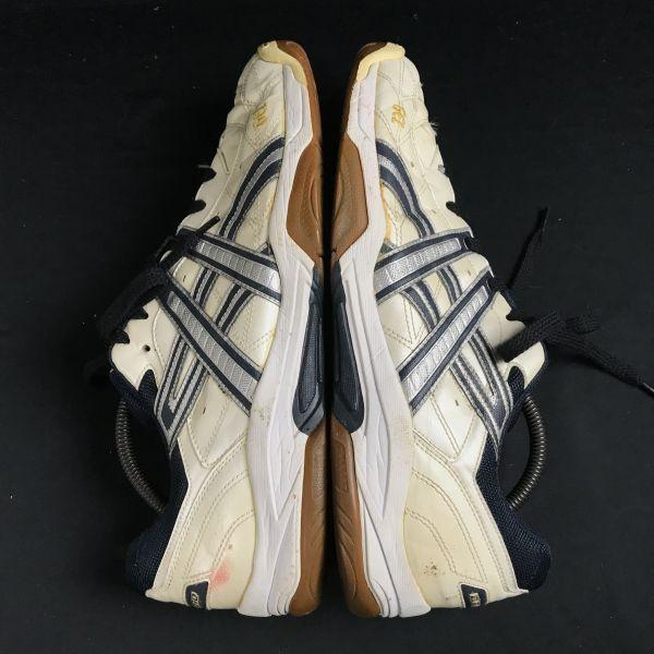 Asics Hallenschuhe für Handball Volleyball Badminton Weiß Größe 29.0cm(GEBRAUCHT)