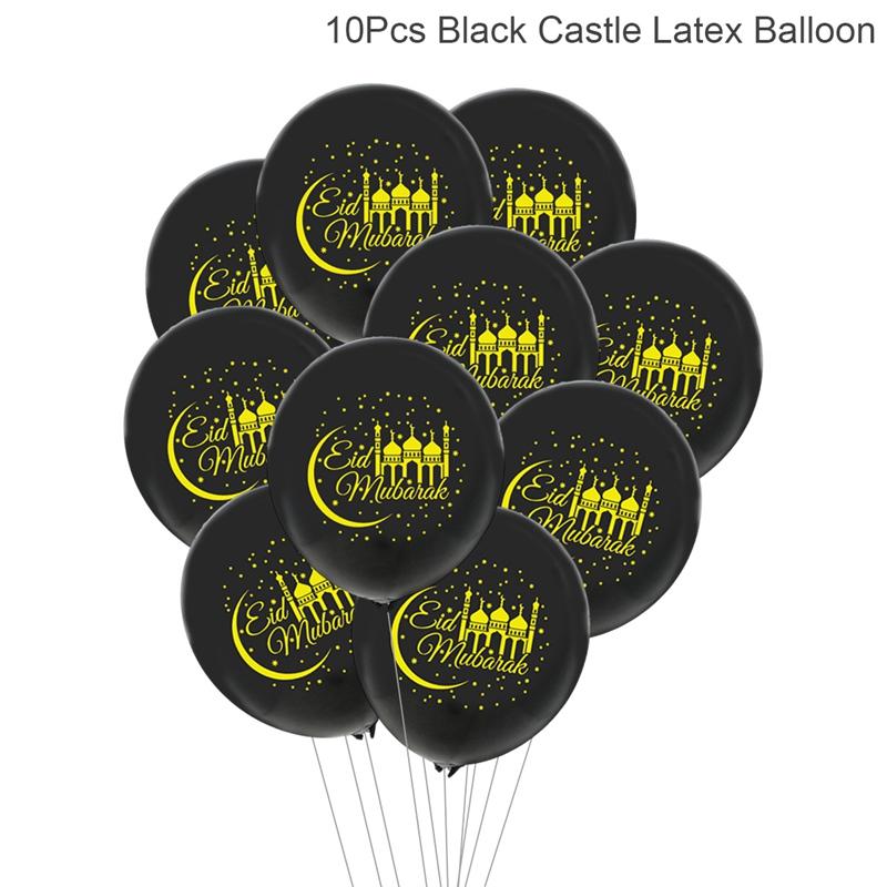 

Eid Mubarak Latex Balloons Ramadan Decoration For Home Islamic Muslim Festival Party Supply 2026 Ramadan Kareem Baloon Eid Gifts 10pcs