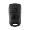 Replacement Remote Car Key Shell 3 Buttons Flip Blank Case Cover Fit For Kia K2 K5