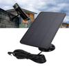 Security Camera Solar Panel Energy Saving High Effciency 4W Solar Panel   with Bracket for Outdoor