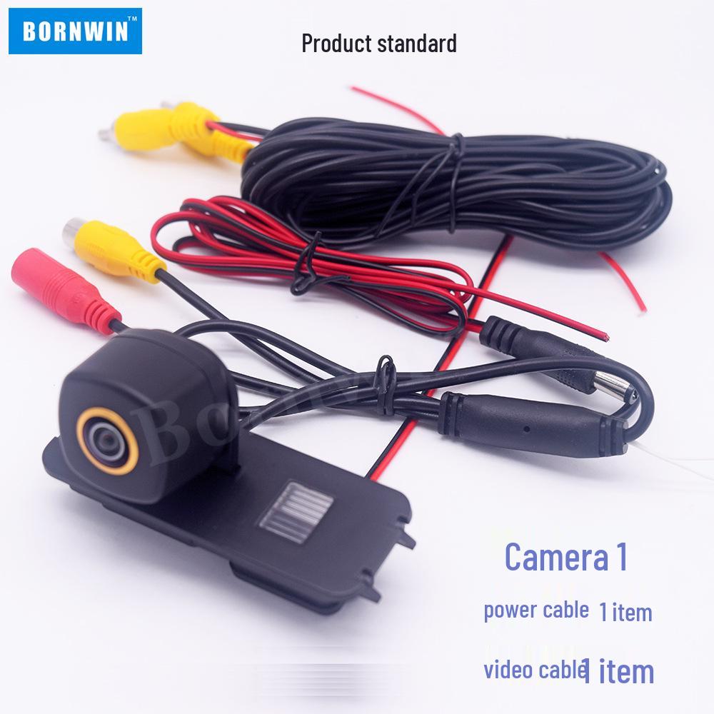 Waterproof HD Reversing Camera with Gold Lens for POLO Hatchback, Magotan, and New Bora