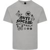 Antisocial Butterfly Unisexs Light Cotton TShirt