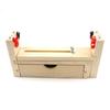 Creative Paracord Bracelet Crafting Wood Stand for Teens and Adults Wristband Maker with 2 Clamp and Storage Box