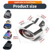 Car Tailpipe Muffler Exhaust Tail Tip For Toyota Corolla Excelle/Trumpchi GS4 Focus/Changan CS75 Vehicle Decoration P7I0