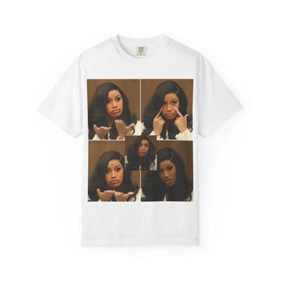 Cardi B Court Meme Graphic T-shirt