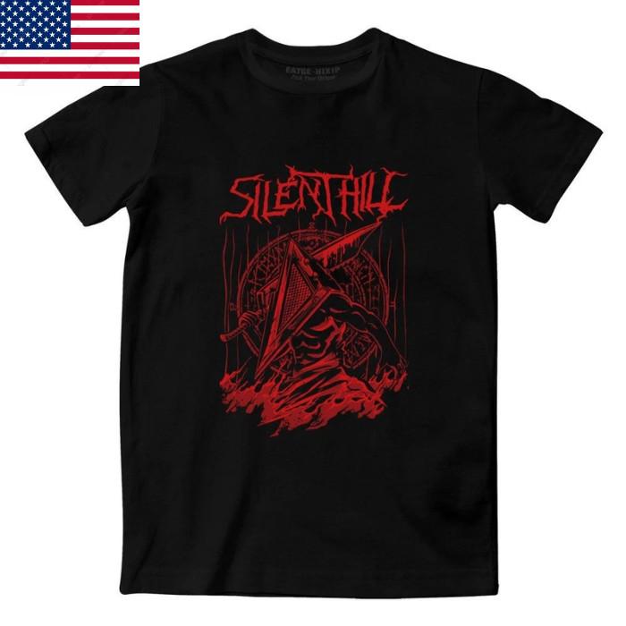 

HOT SALE Vintage Silent Hill Retro Horror Game Graphic Unisex Tee S-5XL Unisex T-Shirt XXXL