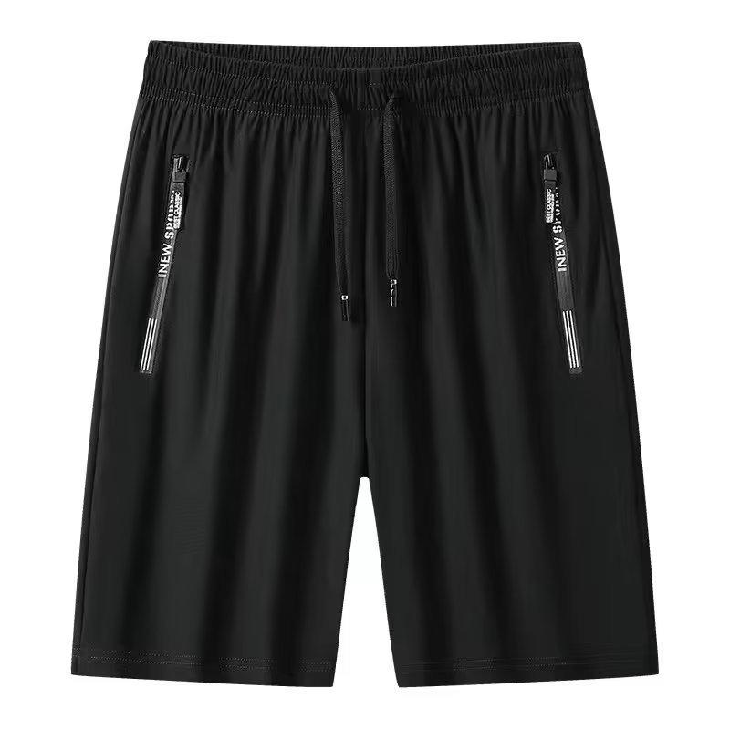 Men's Thin Shorts Summer New Loose and Versatile Straight Sports Basketball Pants Outside Casual Five-point Pants