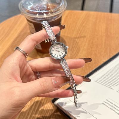Light Luxury Rhinestone Temperament Bracelet Watch Niche High-end Simple Fashion Kaleidoscope Women's Chain Women's Watch