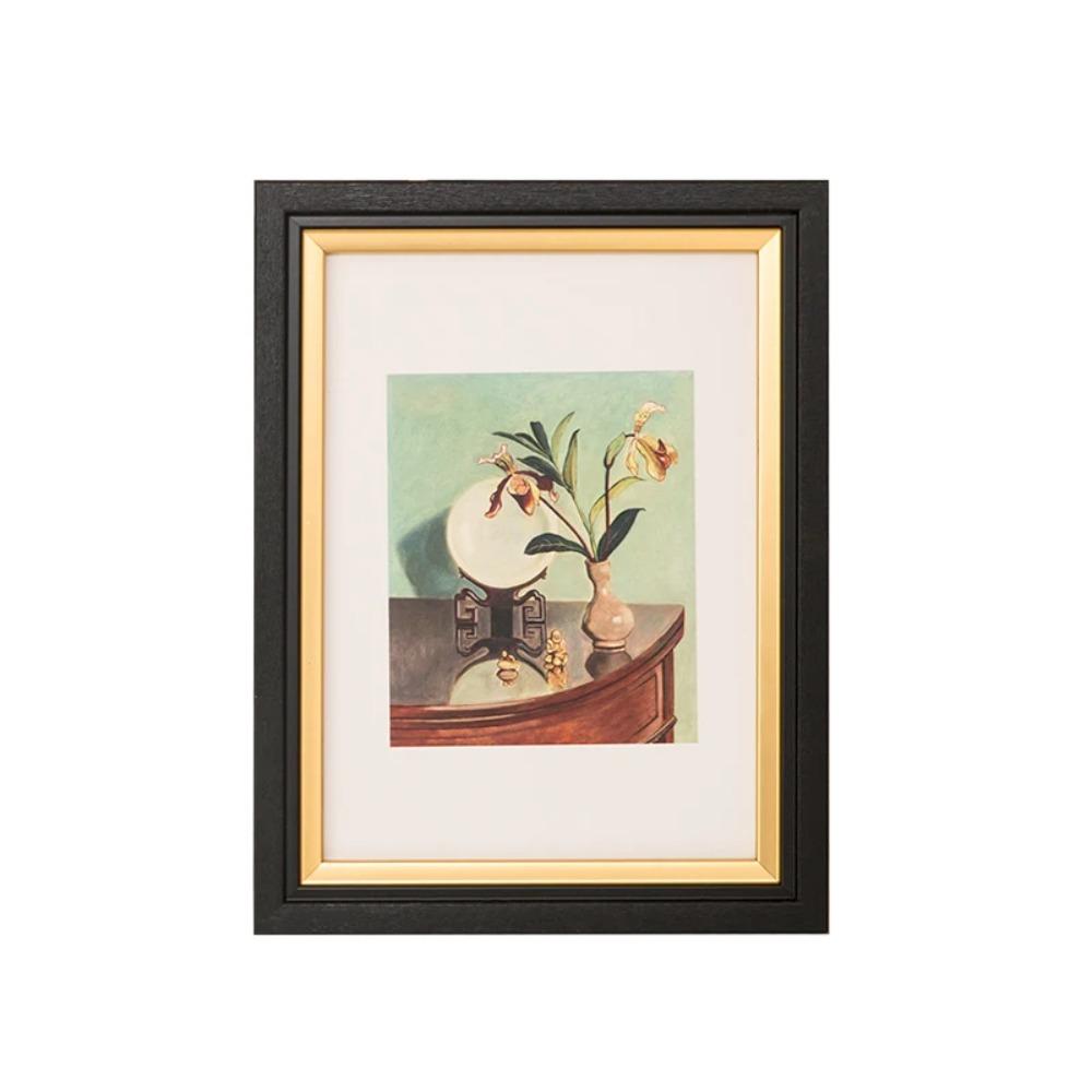 Light Luxury Golden Photo Frame Display Platform Square 5-inch 6-inch 7-inch 8-inch 10 Inch Photo Frame Desktop Home Decoration
