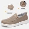 Extra Large Men's Canvas Shoes: Casual Slip-On, Sizes 45-48