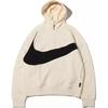Nike Casual Half-Zip Hooded Long-Sleeve Sweatshirt Men Tops White DX0567-113