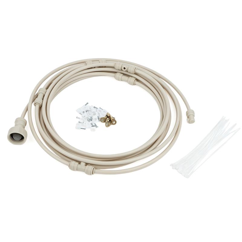 Easy Disassemble 6M Misting Cooling System Water Fog Sprayer Nebulizer Kit for Camping Tent Outdoor Summer Cooling Use