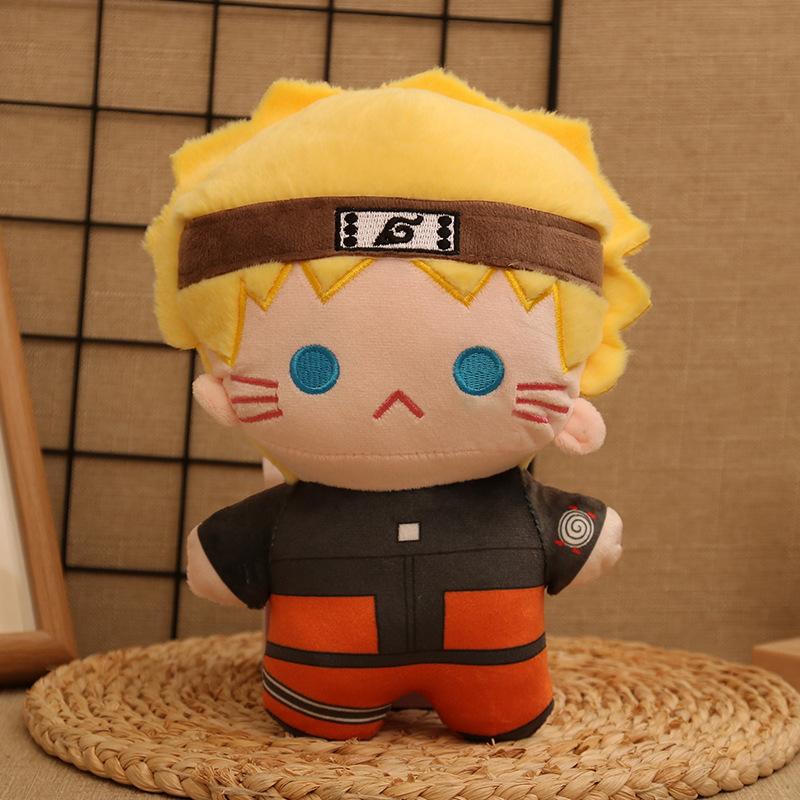 

Плюшевая кукла ниндзя Учиха Вокруг 2D Мира, Плюшевая кукла ниндзя Учиха Саске Ловец Кукла Кукла 8 inch