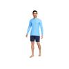 Nike Swim 3-D Soft Comfortable Versatile Fashion Solid Color Jacket Men Jacket Blue FZ6161-412