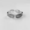 Retro Angel Wings Creative Ring For Women Men Silver Color Punk Gothic Open Ring Handmade Jewelry Unisex Accessories Lovers Gift