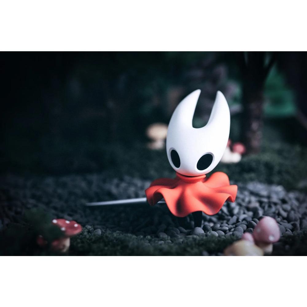 10CM Anime Hollow Knight Kleiner Ritter Figur Niedlich Q-Version Modell Spielzeug und Sammlerstück Dekorative Umgebung Ornamente PVC