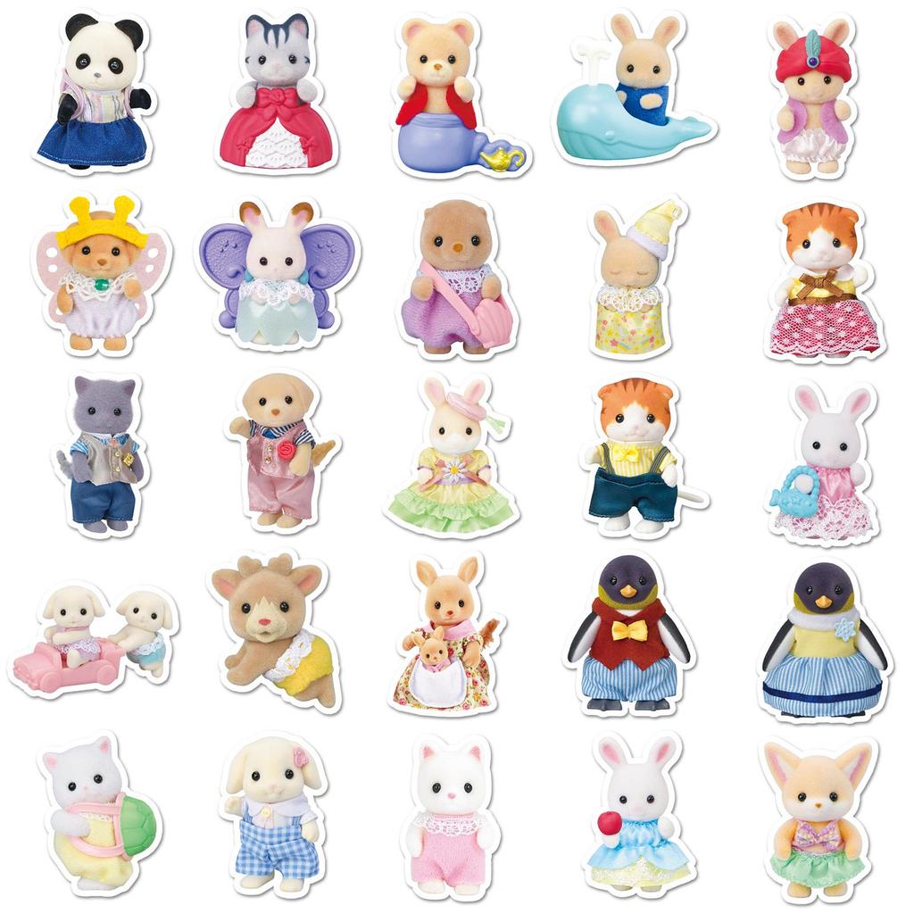 Sanrio Graffiti Stickers: 101 Cute Cartoon Stickers for Decorating Water Bottles, Phone Cases, Diaries, and More