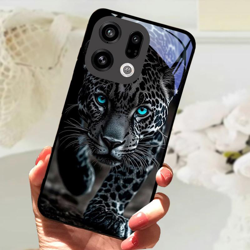 Für OPPO Find X9 Pro Hülle FindX9 PLJ110 Gehärtetes Glas Schutzrückseite Für OPPO Find X 9 X9Pro Handyhülle Stoßfänger Fundas