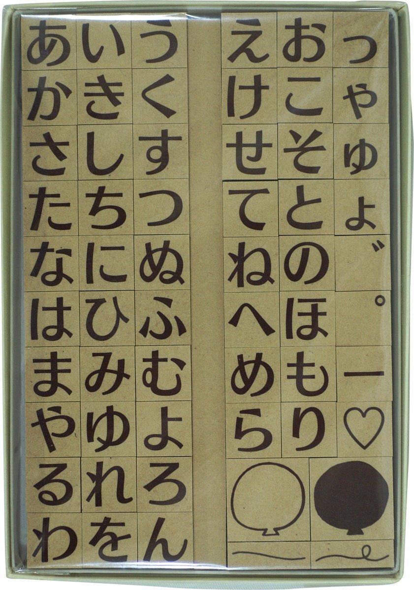 Студия Штампов Любовь Кана Хирагана Эко Штамп, Штамп, Большой, Дерево, K2-01