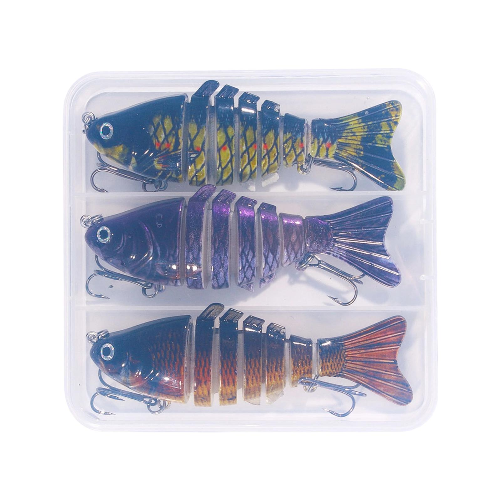 

Fishing Fake Fish With Spinnerbait Blades For Surface Water, Slow Sinking Swimbaits For Trout And Bass One Size