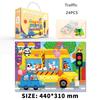 Floor Puzzle for Kids Animal Jigsaw Large Puzzles Ages 3-6 for Kids Learning Preschool Educational Intellectual Development Toys