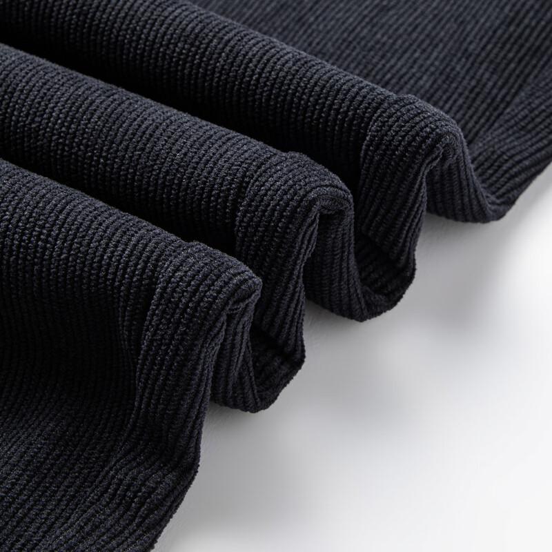 Shanshan Men's Warm Corduroy Straight-Fit Casual Pants