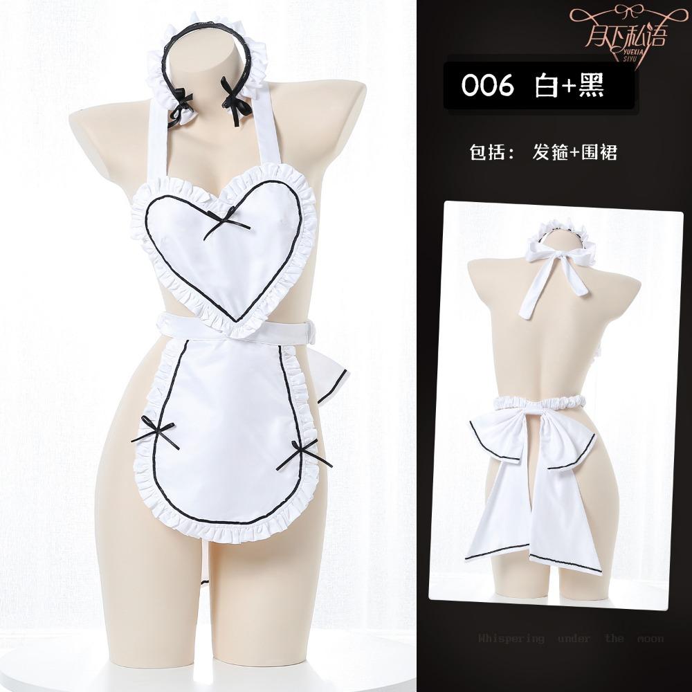 Original Love Maid Sex Seduction Outfit Underwear Sexy No-take Robe Uniform Perverted Training Sm Queen Pajamas