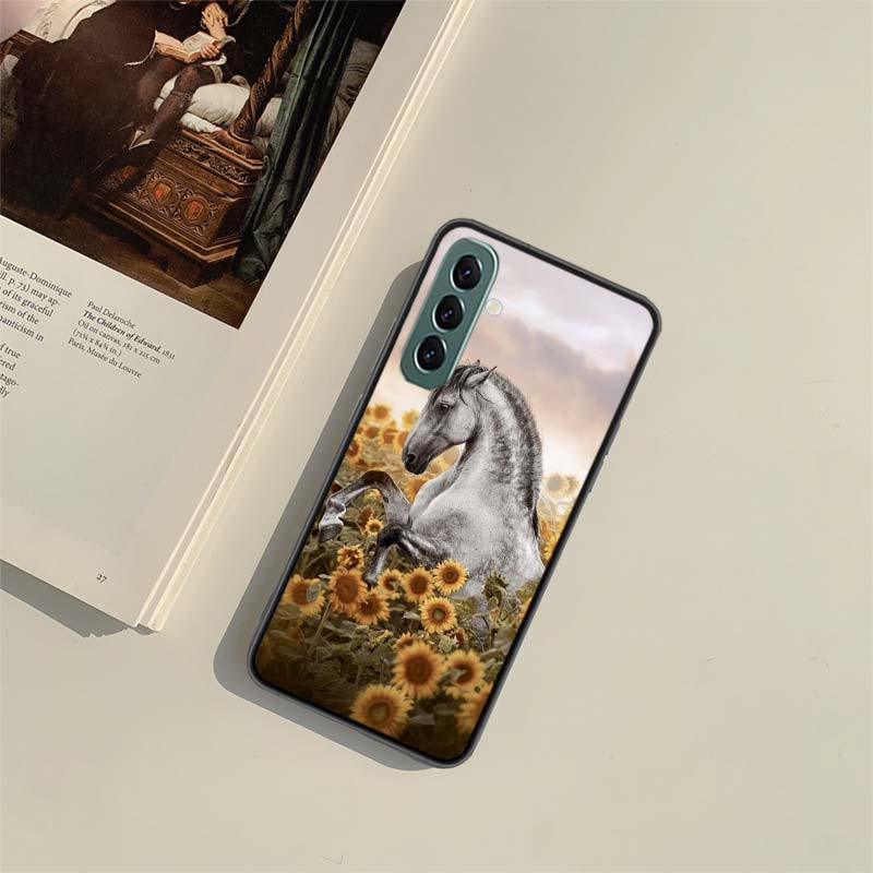 

Running Horse Animal Phone Case For Samsung Galaxy A54 A34 A24 A14 A04 A04S A12 A22 A32 A52S A72 A53 A33 A23 A13 4G A73 A42 5G C Samsung A52S 5G