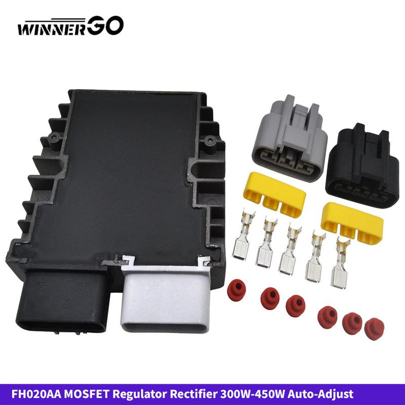MOSFET Regulator Rectifier 300W-450W Auto-Adjust 35A 12V Shindengen FH020AA for Yamaha Honda Kawasaki BMW 3PHASE Charging System